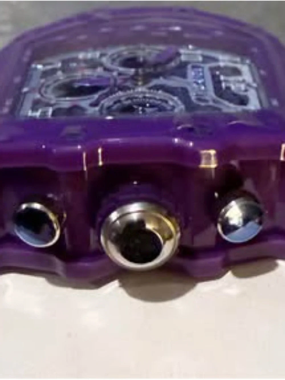 Invicta Purple Rain Transparent Chronograph Watch